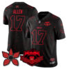 Buffalo Bills’Stranger Things Edition’ Vapor Limited Jersey – All Stitched – Black Limited – Josh Allen Jersey