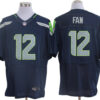 Size 60 4XL-Fan Seattle Seahawks #12 Pacific Blue Stitched Nike Elite NFL Jerseys