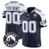Cowboys Dallas City Patch Vapor Limited Custom Jersey – All Stitched – Alternate Jersey