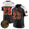 San Francisco 49ers Rivalries Vapor Limited Jersey – Faithful To The Bay Patch – All Stitched – Black Alternate – Christian McCaffrey Jersey