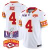 Chiefs Special Vapor Limited Jersey – All Stitched – White – Rashee Rice Jersey