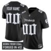 Pittsburgh Steelers Gothic Steel City Edition Vapor Limited Custom Jersey – All Stitched – Black Jersey