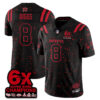 New England Patriots ‘Stranger Things Edition’ Vapor Limited Jersey – All Stitched – Black Limited – Stefon Diggs Jersey