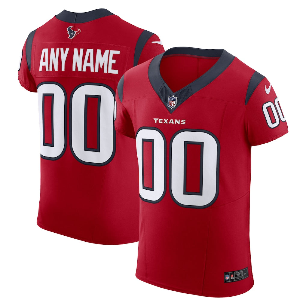 Houston Texans Active Player Custom Red 2024 Alternate FUSE Vapor Untouchable Stitched Football Jersey