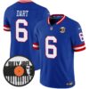 Billy Joel ? New York Giants Vapor Limited Jersey – All stitched – Royal – Jaxson Dart Jersey
