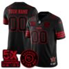 San Francisco 49ers’Stranger Things Edition’ Vapor Limited Custom Jersey – All Stitched – Black Jersey