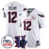 Women’s Houston Texans “Fan Of The Year” Jersey – All Stitched White Nico Collins – 12 Jersey