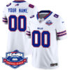 Men’s Buffalo Bills 2025 Custom Jersey All Stitched – Farewell to Highmark Stadium White Jersey