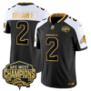 Denver Broncos AFC West Champions Patch Gold Vapor Limited Jersey – All Stitched – Alternate – Patrick Surtain II Jersey