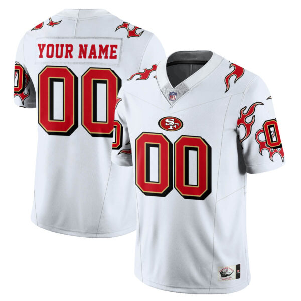 Custom San Francisco 49ers 1994 Legacy Vapor Limited Jersey – All Stitched – White Jersey