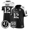 Tampa Bay Buccaneers Gothic Vapor Limited Jersey – John Madden Patch – All Stitched – Alternate – Tom Brady Jersey