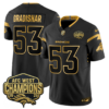 Denver Broncos AFC West Champions Patch Gold Vapor Limited Jersey – All Stitched – Black Gold – Randy Gradishar Jersey