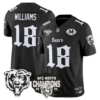 Chicago Bears ‘Gothic Midway Legacy’ NFC North Champions Patch Vapor Limited Jersey – All Stitched – Black – Caleb Williams Jersey