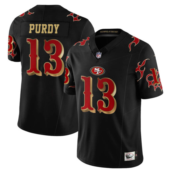 San Francisco 49ers 1994 Legacy Vapor Limited Jersey – All Stitched – Rivalries – Brock Purdy Jersey