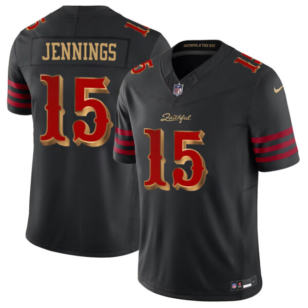 San Francisco 49ers Vapor F.U.S.E. Limited Rivalry Series Jersey – All Stitched – Jauan Jennings Jersey