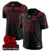 New England Patriots ‘Stranger Things Edition’ Vapor Limited Custom Jersey – All Stitched – Black Jersey