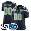 Seattle Seahawks Vapor Limited Custom Jersey – Honor Kenny Easley – All Stitched – Navy Jersey