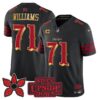 San Francisco 49ers ‘Rivalries x Stranger Things’ Vapor Limited Jersey – All Stitched – Black Rivalries – Trent Williams Jersey