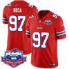 Buffalo Bills 2025 Jersey All Stitched – Farewell to Highmark Stadium Red Joey Bosa – 97 Jersey