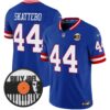 Billy Joel ? New York Giants Vapor Limited Jersey – All stitched – Royal – Cam Skattebo Jersey