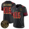 San Francisco 49ers Rivalries Vapor Limited Jersey – Faithful To The Bay Patch – All Stitched – Black Rivalries – Gold Blooded 415 Jersey