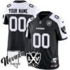 Raiders 2025 Vapor Limited Custom Jersey – 65th Anniversary – All Stitched – Black Alternate Jersey