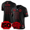 Seattle Seahawks Stranger Things NFC West Division Champions Vapor Limited Jersey – All Stitched – Black – Smith-Njigba Jersey