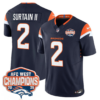 Denver Broncos AFC West Champions Patch Vapor Limited Jersey V2 – All Stitched – Navy – Patrick Surtain II Jersey