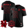 Houston Texans ‘Stranger Things Edition’ Vapor Limited Jersey – All Stitched – Black – Will Anderson Jr. Jersey