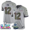 Seattle Seahawks 2025 NFC Champions Vapor Limited Jersey V2 – All Stitched – Wolf Gray – Fan Jersey