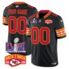 Chiefs Special Vapor Limited Custom Jersey – All Stitched – Black Jersey