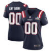 Women's New England Patriots Custom Navy Super Bowl LX Stitched Jersey