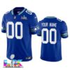 Youth Seattle Seahawks Custom Royal Super Bowl LX Vapor F.U.S.E. Vapor Limited Stitched Football Jersey