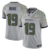 Men's Seattle Seahawks #19 Jake Bobo Gray Super Bowl LX Rivalries Collection F.U.S.E. Vapor Limited Stitched Jersey