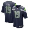 Youth Seattle Seahawks #19 Jake Bobo College Navy Super Bowl LX Patch Game Jersey