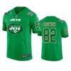 Jets Jamison Crowder St. Patricks Day Kelly Green Jersey Mens