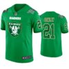 Oakland Raiders #21 Gareon Conley Jersey St. Patricks Day Kelly Green Lucky Men