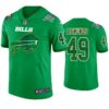 Buffalo Bills #49 Tremaine Edmunds Kelly Green St. Patricks Day Jersey Men