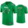 Carolina Panthers #1 Cam Newton Kelly Green St. Patricks Day Jersey Men