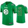 St. Patricks Day Pittsburgh Steelers #21 Sean Davis Jersey Kelly Green Men