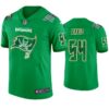 Tampa Bay Buccaneers #54 Lavonte David Jersey St. Patricks Day Kelly Green Lucky Men