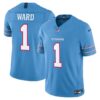 Cam Ward Tennessee Titans 2026 Vapor Limited Jersey - All Stitched - Light Blue