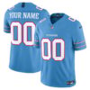 Tennessee Titans 2026 Vapor Limited Custom Jersey - All Stitched - Light Blue