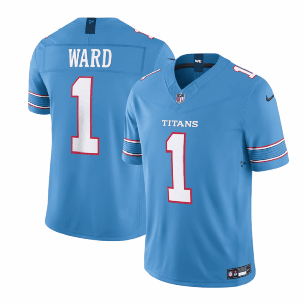 Cameron Ward #1 Tennessee Titans Jersey - All Stitched
