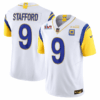 Matthew Stafford #9 Los Angeles Rams White Jersey - All Stitched