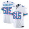 Music City 615 Tennessee Titans 2026 Vapor Limited Jersey - All Stitched - White