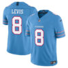 Will Levis Tennessee Titans 2026 Vapor Limited Jersey - All Stitched - Light Blue