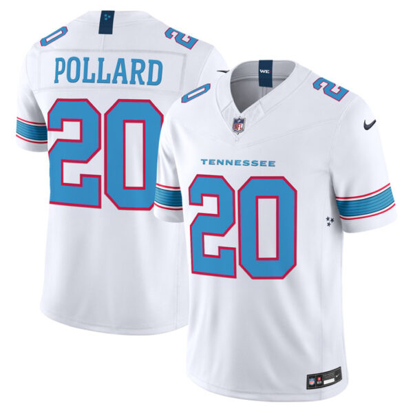 Tony Pollard Tennessee Titans 2026 Vapor Limited Jersey - All Stitched - White