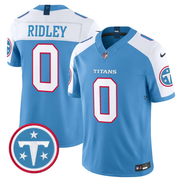 Calvin Ridley Tennessee Titans 2026 Vapor Limited Jersey - All Stitched - Blue Alternate