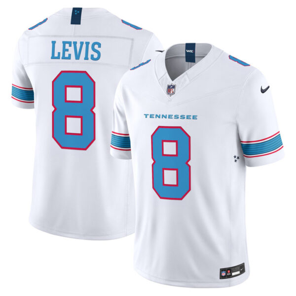 Will Levis Tennessee Titans 2026 Vapor Limited Jersey - All Stitched - White